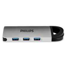飞利浦 八合一Type-C多功能扩展坞USB3.0 SWR1606A/93