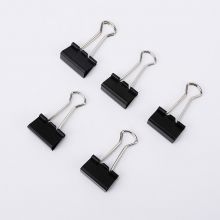 晨光(M&G)文具25mm黑色长尾夹 金属票据夹 燕尾夹 48个装ABS92843