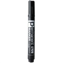 得力(deli)快干油性记号笔 物流用大头笔 10支/盒(7黑2蓝1红)33187