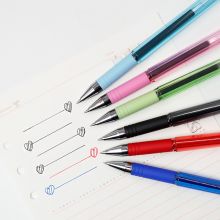 斑马牌（ZEBRA）真好中性笔 0.5mm子弹头签字笔 C-JJ1 淡蓝色杆 10支装