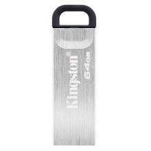 金士顿(Kingston)64GB USB 3.2 Gen 1 U盘 DTKN  金属外壳 读速200MB/s