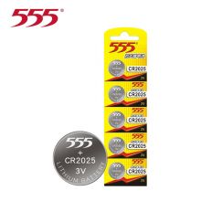 555电池 纽扣电池 CR2025-5粒