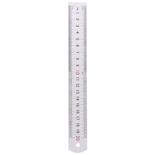晨光(M&G)文具20cm铝合金学生绘图直尺 办公制图测量尺子 单把装ARL96026