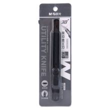 晨光(M&G)文具9mm美工刀 黑刃30°裁纸刀壁纸刀/刀子 单把装ASSN2280