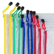 晨光(M&G)文具A4网格拉链袋 办公文件袋资料袋 睿智系列 10个装ADMN4068