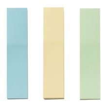 晨光(M&G)文具100页3色便利贴 76*17mm记事留言贴 3条装YS-12