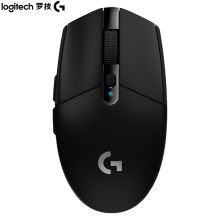 罗技（G）G304 LIGHTSPEED无线鼠标 轻质便携 黑色 12000DPI