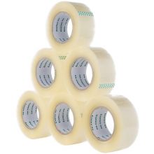 齐心（Comix）6卷装 宽55mm*长182.8米/卷 封箱胶带  JF5520-6