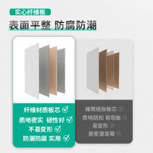 得力(deli) 90*60cm实心纤维板芯白板 易擦系列磁性办公教学会议悬挂式 92608