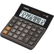 卡西欧（CASIO）MH-12-BK 小型 12位 双电源  黑色