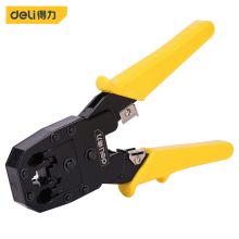 得力(deli) 4P/6P/8P三用网络钳水晶头端子压接钳  DL2468