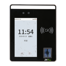 中控智慧 Xface500 可见光人脸识别考勤机指纹打卡机 黑色