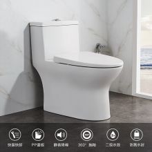 九牧JOMOO 马桶坐便器节水防臭静音 大尺寸虹吸式抽水连体坐便器11251 305坑距