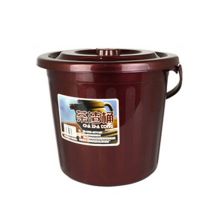 智汇 塑料废茶水桶圆形 15L