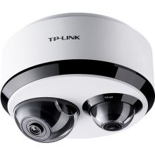 TP-LINK 500万高清双摄监控摄像头 TL-IPC55T2+64G视频监控专用卡