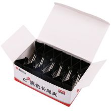 晨光(M&G)文具50mm黑色长尾夹 金属票据夹 Eplus系列办公燕尾夹 12个/盒ABS92726
