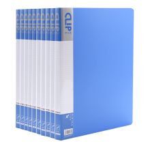 晨光(M&G)文具A4蓝色单强力夹 文件夹资料夹 睿智系列 10个装ADMN4024