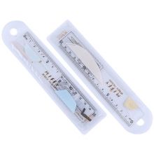 晨光(M&G)文具15cm波浪直尺 元气米菲系列刻度尺 单把装FRL960E8
