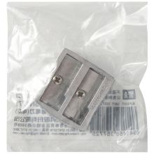 晨光(M&G)文具学生金属卷笔刀 双孔削笔器 单个装APSN1271
