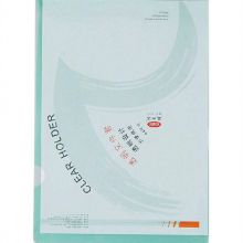 益而高 TY212 单片文件套 透明白A4二页文件套 1包12个