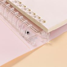 齐心(Comix) 26孔活页本文具笔记本子记事本日记本可换替芯 B5/60张 米团儿联名系列 C4930