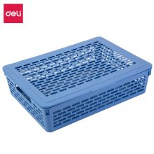 得力923公文篮 文件筐(蓝)(只)