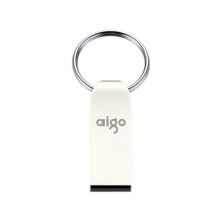 爱国者(aigo)32GB USB2.0 U盘 U268迷你款 银色