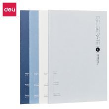 得力(deli)4本A5/40张绅调系列学生缝线软抄本 记事本日记本笔记本 FA540-4