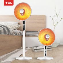 TCL 取暖器/小太阳/电暖器/电暖气 定时 摇头 可升降烤火炉 台地两用 TN-S10Q