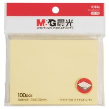 晨光(M&G)文具100页便利贴 102*76mm记事贴优事贴 单本装YS-04