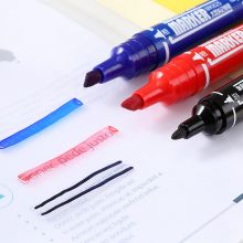 齐心（Comix）大双头防水速干油性物流记号笔大头笔 10支/盒 MK825