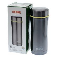 THERMOS膳魔师 400ml保温杯 商务办公车载保温保冷泡茶杯 TCCG-400 CGY
