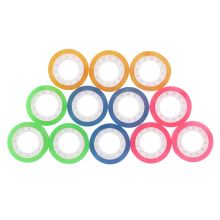 晨光(M&G)文具彩色透明胶带 手工胶布12mm*20y(18.28米/卷) 12卷装AJD97399