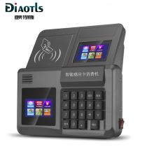 迪奥特莱斯 XC660 学校食堂刷卡机售饭机ic卡消费机 wifi网络双网版+发卡器+100张卡