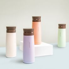 乐扣乐扣 保温杯不锈钢 380ml LHC4194GRN(绿色旋盖款380ml)