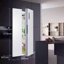 海尔 (Haier) 510升风冷无霜变频双开门对开门冰箱  BCD-510WDEM