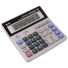 晨光(M&G)文具金属面板计算器  高按键12位大屏幕计算器 单个装ADG98133
