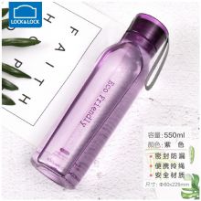 乐扣乐扣(LOCK&LOCK) 便携塑料水杯茶杯子 运动水杯提绳防漏水壶 HLC644VOL(550ml)