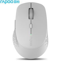 雷柏（Rapoo） M300G 无线蓝牙鼠标 办公鼠标  浅灰色