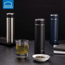 乐扣乐扣（LOCK&LOCK） 智富保温杯马克杯 450ML蓝色 LHC4234NVY