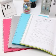 齐心(Comix)A3/A4横式T型孔活页资料册/试卷册 20页文件夹 蓝 A3123