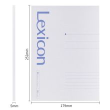 得力(deli)12本B5/38张无线胶装软抄本记事本  7987