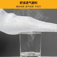 百舸 劳保手套棉线手套细纱加密棉纱手套 常规耐磨12付装