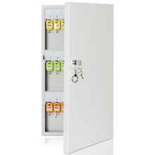 得力(deli)48位三排安全实用钥匙管理箱 多色标识钥匙存放箱 9323