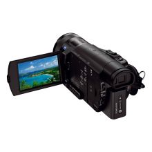 索尼（SONY）FDR-AX100E 4K高清数码摄像机 1英寸CMOS 光学防抖 12倍光学变焦
