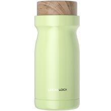 乐扣乐扣（LOCK&LOCK）牛奶保温杯 316不锈钢马克杯茶杯绿色保温杯300ML LHC4221GRN