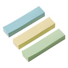 晨光(M&G)文具100页3色便利贴 76*17mm记事留言贴 3条装YS-12