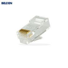 百通赫思曼(BELDEN) 六类水晶头 6类RJ45网络水晶头 50个