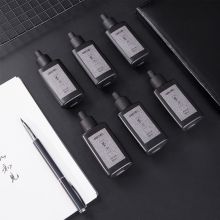 得力(deli)12瓶50ml特质浓墨 文房四宝书法 国画绘画 淡墨香款74295