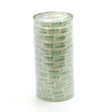 晨光(M&G)文具透明胶带 高透易撕小胶带 8mm*20y(18.28米/卷) 12卷装AJD97369